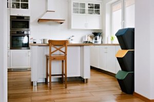 Kosz na śmieci Practic uchylny szary (AVO000481) 6