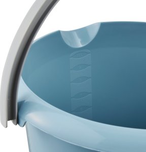 Mop Keeeper Keeeper Wiadro Z Wylewką Mika 10l Nordic Blue 1171... 6