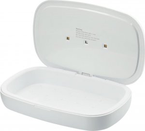 Upominkarnia Capsule Sterylizator UV do smartfonów z bezprzewodową ładowarką indukcyjną 5 W 6