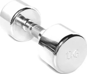 SKO Chromed dumbbell TOORX MC-10 10kg 1