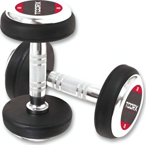 SKO Toorx Professional rubber dumbbell 20kg 1