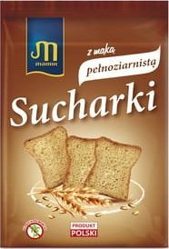 Mamut Sucharki z mąką pełnoziarnistą 235g Mamut 1