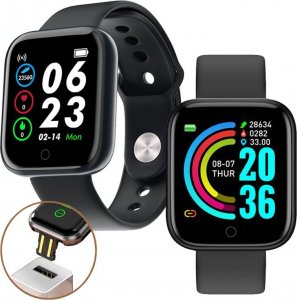 Smartwatch R2 Invest Y68S Czarny  (Y68S czarny) 7