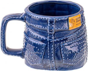 Upominkarnia Jeansowy kubek 2173 Granatowy 3