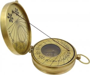 Upominkarnia Zegar słoneczny z kompasem w pudełku  SUN-0110 5