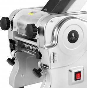 Maszynka do makaronu Royal Catering Maszynka krajalnica do wyrobu makaronu elektryczna ze stali nierdzewnej 230 V 550 W 160 mm Maszynka krajalnica do wyrobu makaronu elektryczna ze stali nierdzewnej 230 V 550 W 160 mm 5