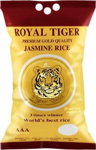 Royal Tiger Ryż jaśminowy GOLD AAA Royal Tiger 5kg 1
