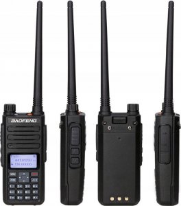 Krótkofalówka Baofeng / Pofung Baofeng DM-1801 5W DMR dwupasmowy radiotelefon DMR / FM kompatybilny z MotoTRBO Tier I i II + programator 1