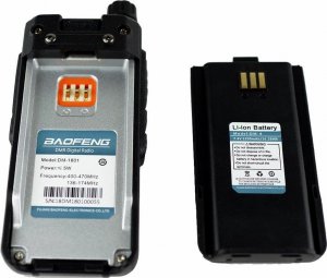 Krótkofalówka Baofeng / Pofung Baofeng DM-1801 5W DMR dwupasmowy radiotelefon DMR / FM kompatybilny z MotoTRBO Tier I i II + programator 3