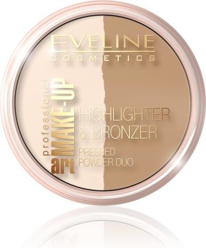 Eveline Art Professional Make-up Puder brązująco-rozświetlający nr 56 12g 1