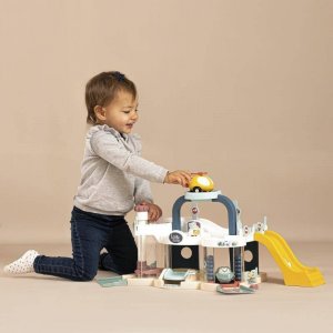 Smoby Little Mój Pierwszy Garaż Samochodzik Vroom Planet 3