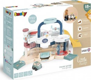 Smoby Little Mój Pierwszy Garaż Samochodzik Vroom Planet 6