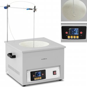 Statyw Steinberg Płaszcz grzewczy laboratoryjny z mieszadłem magnetycznym + statyw 10 l 1800 obr./min 300 C Płaszcz grzewczy laboratoryjny z mieszadłem magnetycznym + statyw 10 l 1800 obr./min 300 C 1
