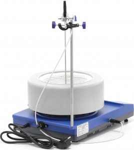 Statyw Steinberg Płaszcz grzewczy laboratoryjny z mieszadłem magnetycznym + statyw 2 l 1800 obr./min 300 C Płaszcz grzewczy laboratoryjny z mieszadłem magnetycznym + statyw 2 l 1800 obr./min 300 C 8