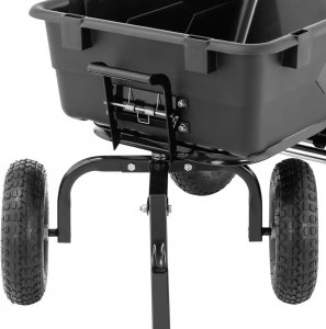 Hillvert Wózek wywrotka ogrodowa transportowa uchylna do 550 kg poj. 150 l Wózek wywrotka ogrodowa transportowa uchylna do 550 kg poj. 150 l 7