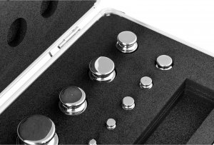 TEM Wzorce odważniki wagowe masy kalibracyjne do wag OIML klasa E2 1-500 g ZESTAW 24 el Wzorce odważniki wagowe masy kalibracyjne do wag OIML klasa E2 1-500 g ZESTAW 24 el 3