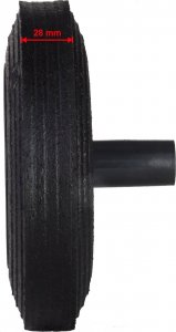 Pro-Line Koło do kubła kontenera na odpady gumowe śr. 200mm 6