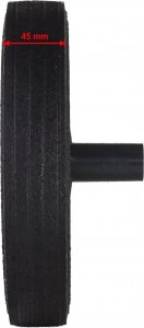 Pro-Line Koło kółko do kubła kontenera na odpady gumowe śr. 250mm Koło kółko do kubła kontenera na odpady gumowe śr. 250mm 6