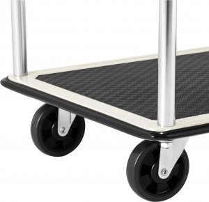 MSW Wózek półkowy transportowy z uchwytami 3 półki do 150 kg 72 x 43 cm 3