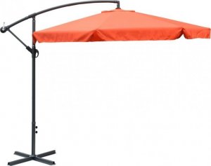 Rojaplast Parasol ogrodowy EXCLUSIVE na wysięgniku czerwony 300 cm 3