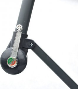 Rojaplast Parasol ogrodowy EXCLUSIVE na wysięgniku czerwony 300 cm 9