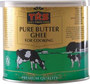TRS Indyjskie Masło Ghee - Masło Klarowane 99,8% "Finest Quality Pure Butter Ghee For Cooking" 500g TRS 1