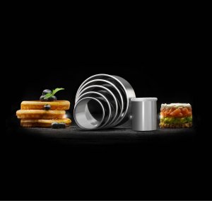 Lurch foremki lub wykrawacze do deserów i dekoracji, okrągłe, śred. 4-9 x 5 cm 2