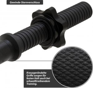 Maxxiva Maxxiva gryf, blokady gwiazdowe, czarna, 160 cm 7