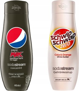Sodastream Syrop do SodaStream Schwip Schwap zero, Pepsi Max 1