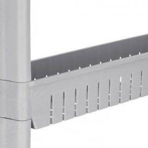 Springos Mobilny regał na kółkach szafka łazienkowa 5 półek szary UNIWERSALNY 5