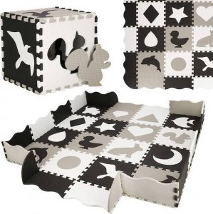 Springos Mata piankowa puzzle dla dzieci 150x150 cm pianka EVA UNIWERSALNY 1