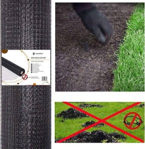 Springos Siatka na krety 2x100 m przeciw kretom, nornicom 30g/m2 UNIWERSALNY 14