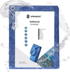 Plandeka Springos 300 cm x 300 cm 60 g/m2 10