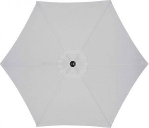 Springos Parasol ogrodowy składany 260 cm duży na balkon szary UNIWERSALNY 13