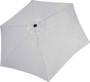 Springos Parasol ogrodowy składany 260 cm duży na balkon szary UNIWERSALNY 15