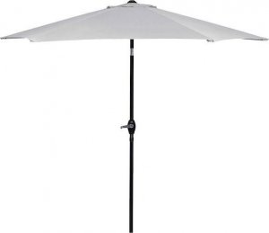 Springos Parasol ogrodowy składany 260 cm duży na balkon szary UNIWERSALNY 7