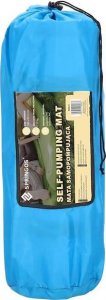 Springos Mata samopompująca 180 cm mata turystyczna biwakowa z pokrowcem niebieska UNIWERSALNY 11