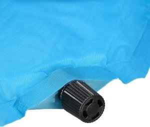 Springos Mata samopompująca 180 cm mata turystyczna biwakowa z pokrowcem niebieska UNIWERSALNY 26