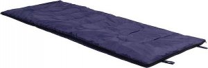 Springos Śpiwór turystyczny 190x73 cm ciepły śpiwór kempingowy granatowo-czarny UNIWERSALNY 17