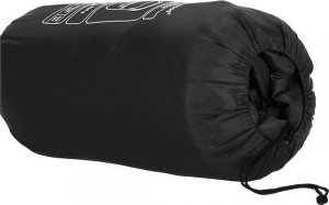 Springos Śpiwór turystyczny  mumia 210x73 cm ciepły śpiwór kempingowy czarno-szary UNIWERSALNY 14