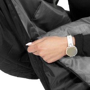 Springos Śpiwór turystyczny  mumia 210x73 cm ciepły śpiwór kempingowy czarno-szary UNIWERSALNY 22