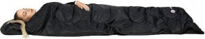 Springos Śpiwór turystyczny  mumia 210x73 cm ciepły śpiwór kempingowy czarno-szary UNIWERSALNY 31