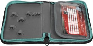 Piórnik BAGMASTER Piórnik szkolny różowy + fioletowy Bagmaster Case Alfa 9 A 3