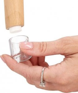 Springos Nakładki na nogi krzesła silikonowe 4 szt. ochraniacze na meble 16 mm UNIWERSALNY 18