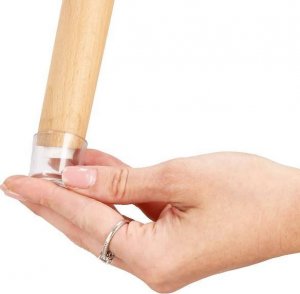 Springos Nakładki na nogi krzesła silikonowe 4 szt. ochraniacze na meble 22 mm UNIWERSALNY 2