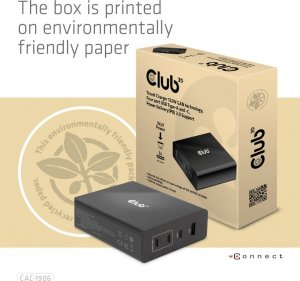 Ładowarka Club 3D 1x USB-A 3x USB-C  (CAC-1906) 11