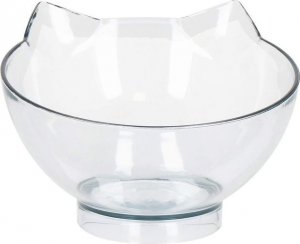 Springos Miska dla psa i kota z antypoślizgową podstawką i uszami biała UNIWERSALNY 6