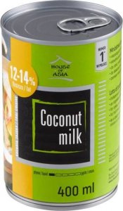 House of Asia Mleczko kokosowe (12-14%) w puszce 400ml - House of Asia 2