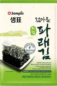 SEMPIO Snacki Parae Gim z alg morskich o zmniejszonej zawartości soli 5g - Sempio 1