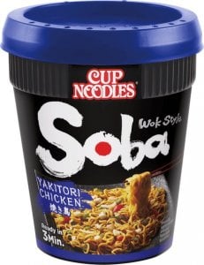 Nissin Original Nissin Cup Noodles, soba o smaku kurczaka yakitori 89g - Nissin 1